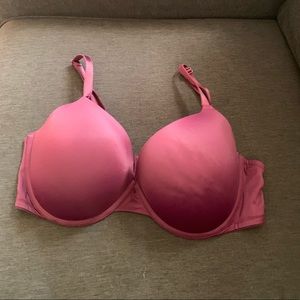 Burgundy push up bra 36 DD